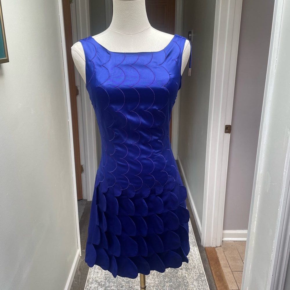 Karen Millen mini dress in blue